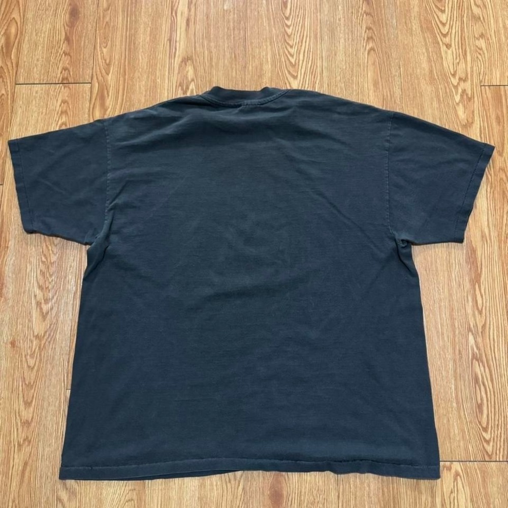 Vintage Colorado Rockies 90s MLB Baseball Black Single Stitch Shirt Size XL - Picture 2 of 8